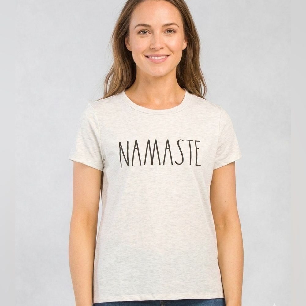 Rae Dunn Namaste Tshirt XS